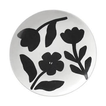 Flora 盘直径26cm - 黑色_米白色 - Broste Copenhagen