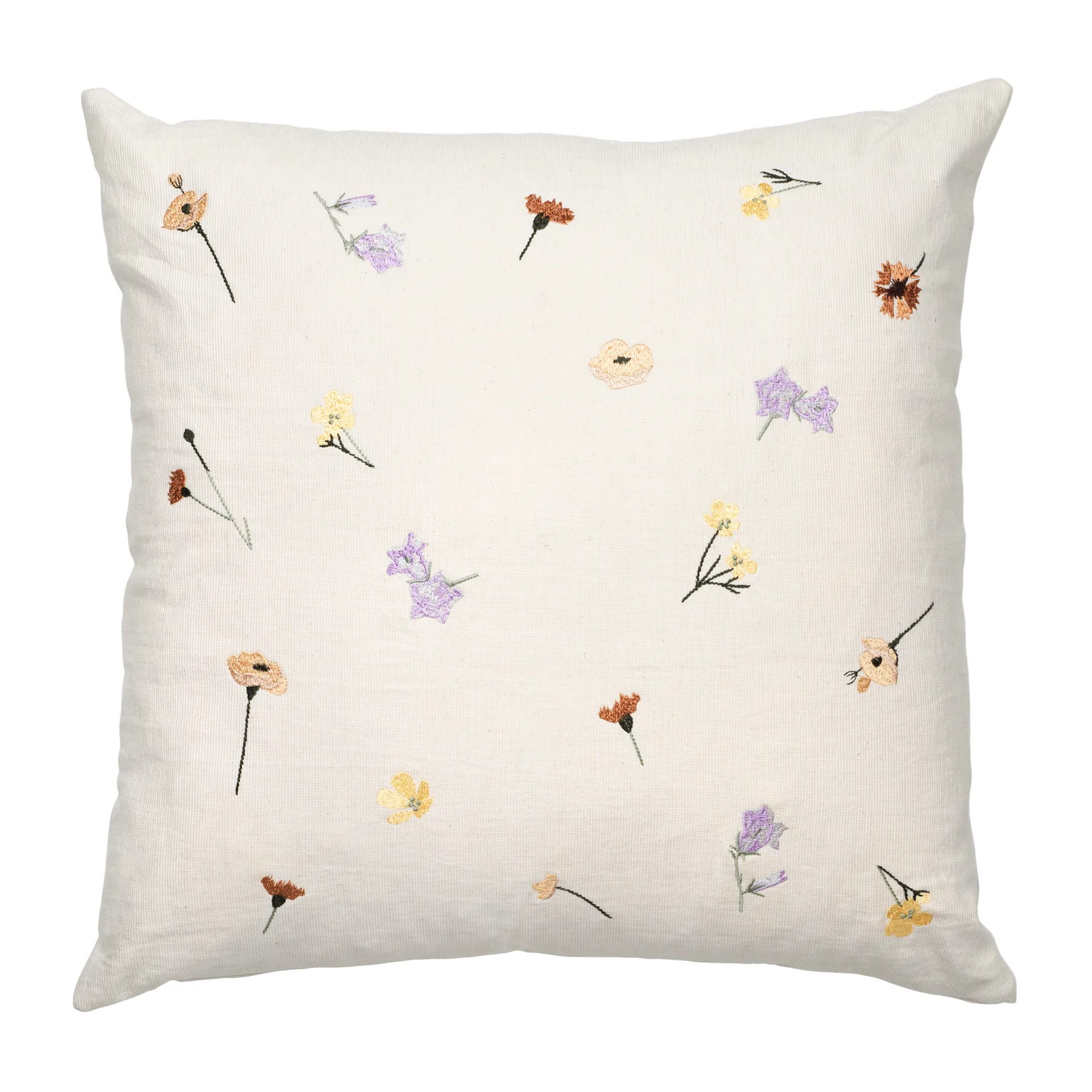 Flora 枕头套 50x50 cm, Multi Broste Copenhagen