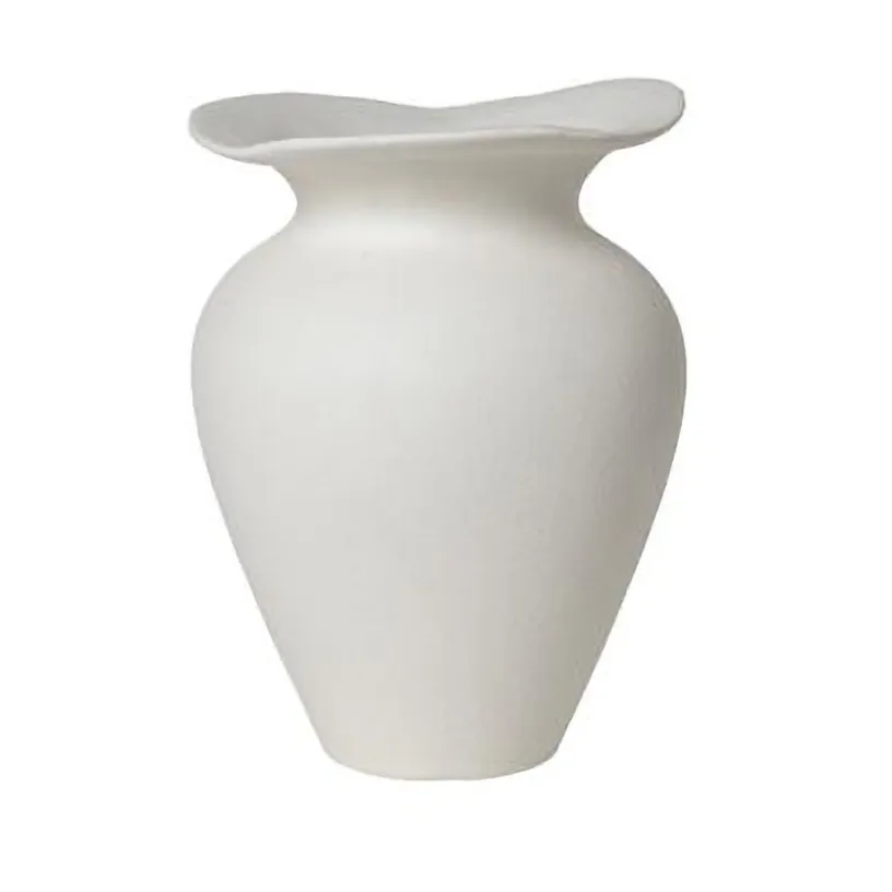 Florentina 小号花瓶 22.5, 白色的 Broste Copenhagen