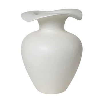 Florentina 中号花瓶 32cm - 白色的 - Broste Copenhagen