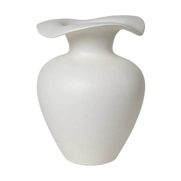 Florentina 中号花瓶 32cm - 白色的 - Broste Copenhagen