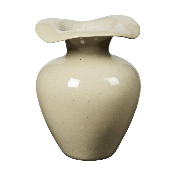 Florentina 中号花瓶 32cm - 米色 - Broste Copenhagen