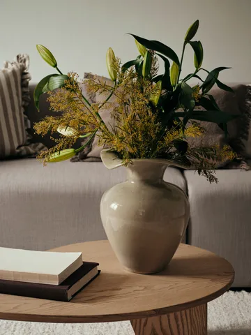 Florentina 中号花瓶 32cm - 米色 - Broste Copenhagen