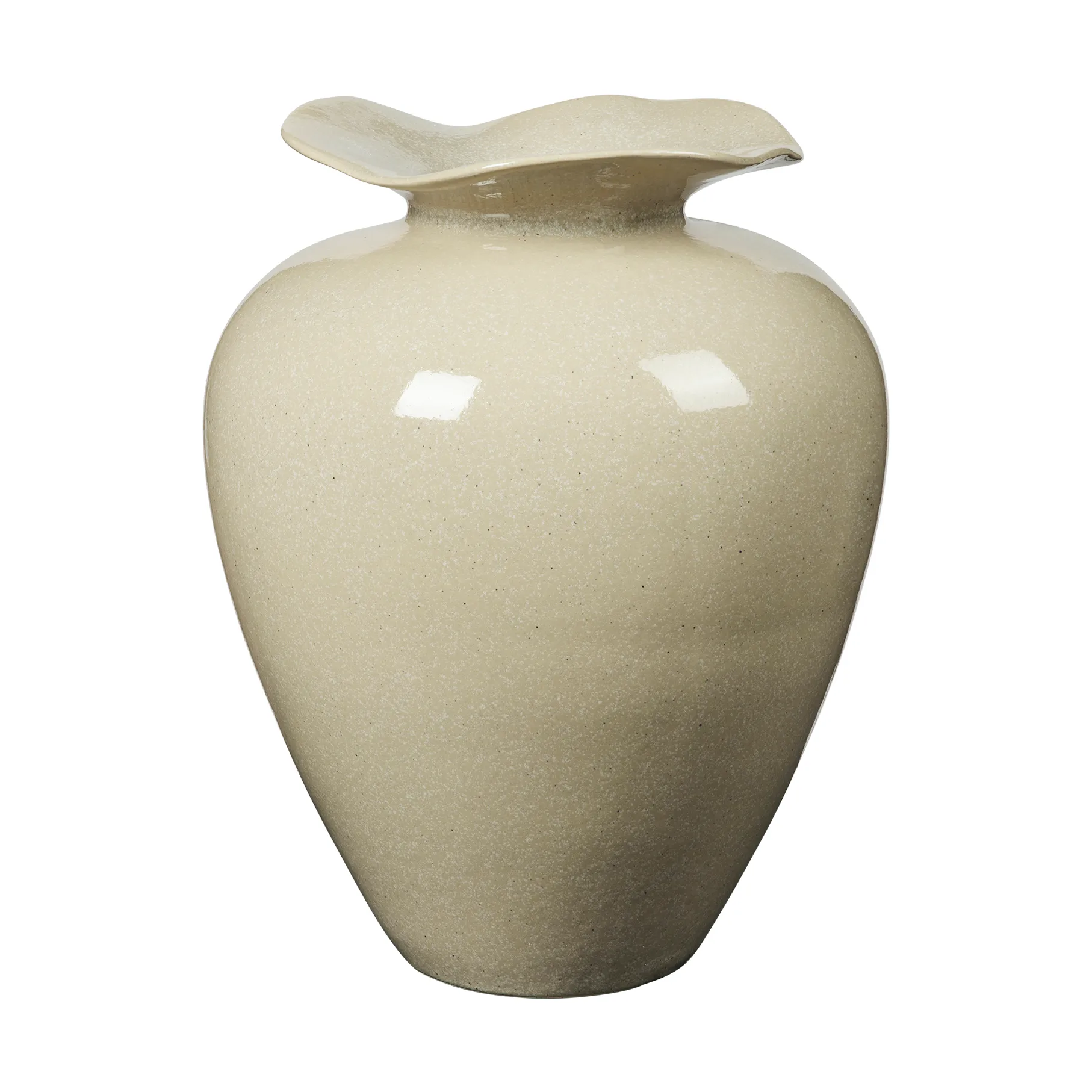 Florentina 大号花瓶 44cm, 米色 Broste Copenhagen
