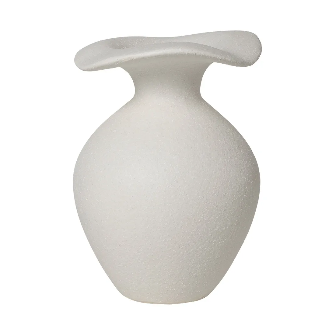 Florentina 加小 vase 14cm, 白色的 Broste Copenhagen
