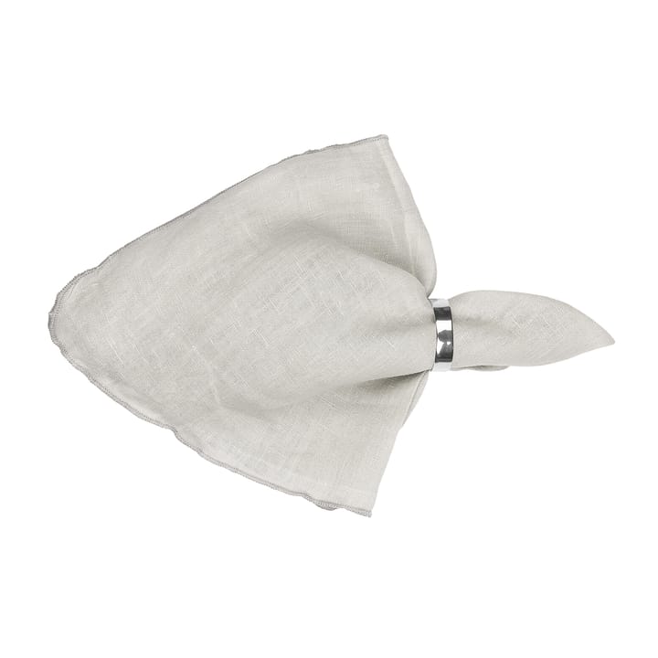 Gracie linen napkins - off-白色 - Broste Copenhagen