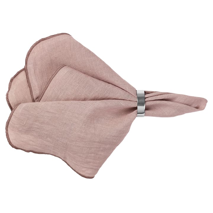 Gracie 亚麻餐巾布 - 粉色 - Broste Copenhagen