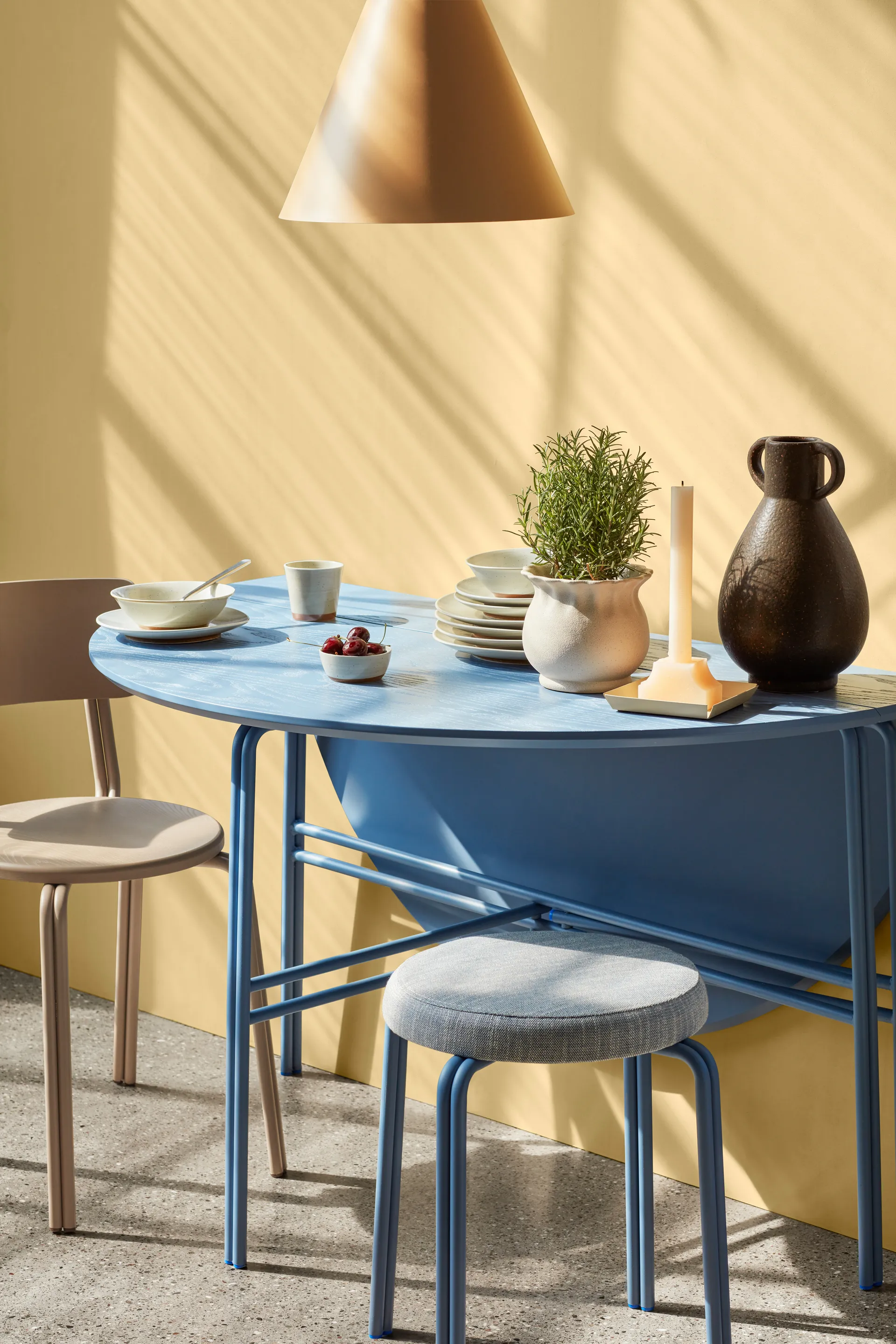 Grød small 盘子 Ø20 cm, 沙色 Broste Copenhagen