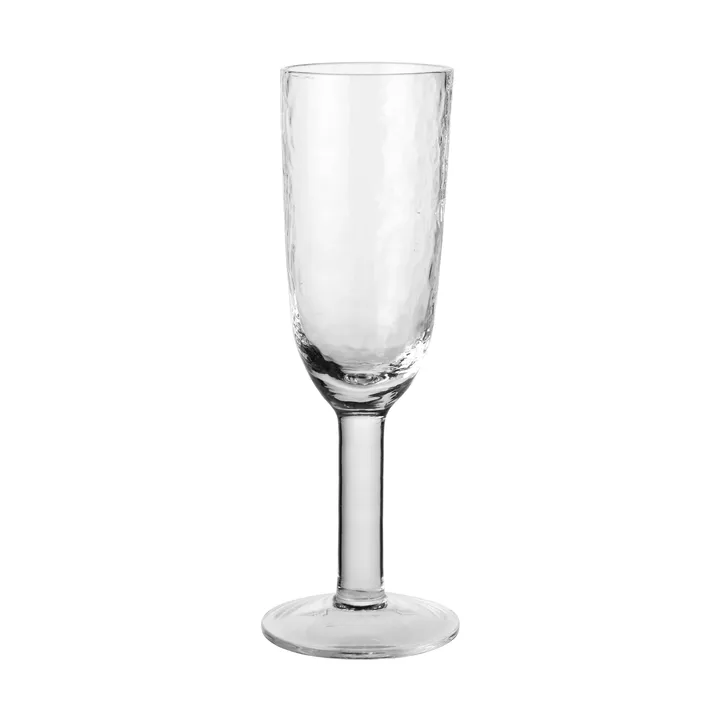 Hammered 香槟杯200ml - 透明色 - Broste Copenhagen