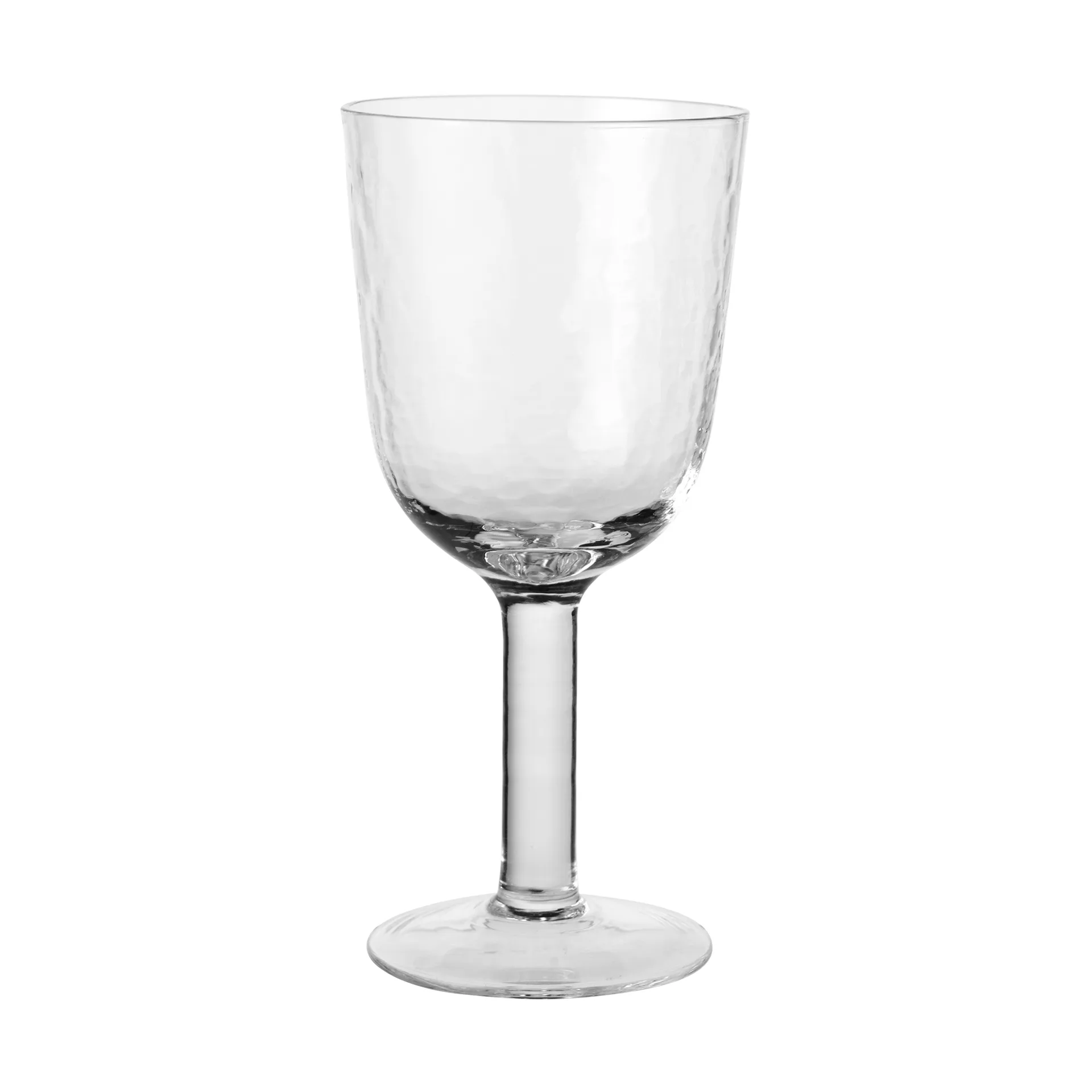 Hammered 红葡萄酒杯400ml, 透明色 Broste Copenhagen