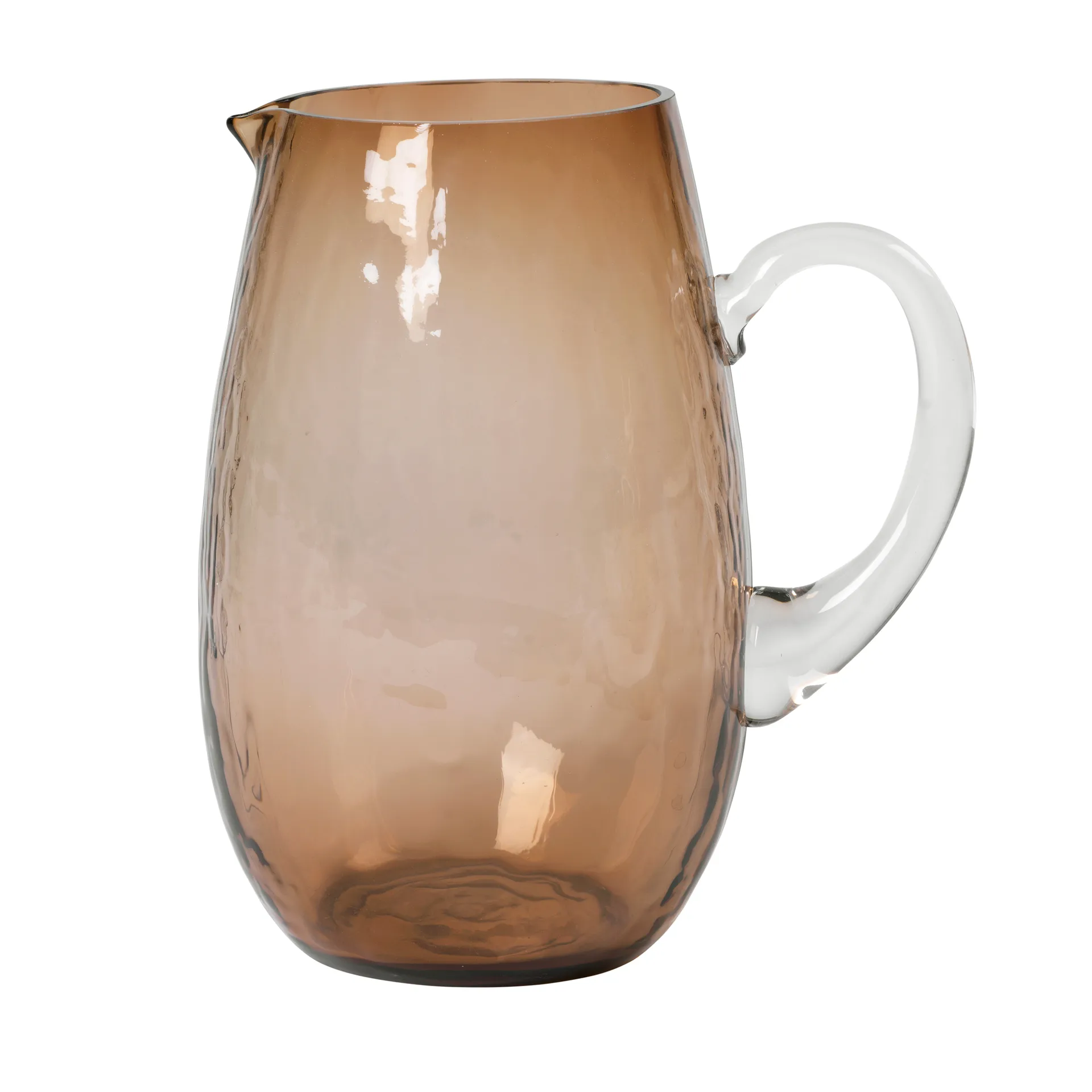 Hammered jug, 棕色 Broste Copenhagen