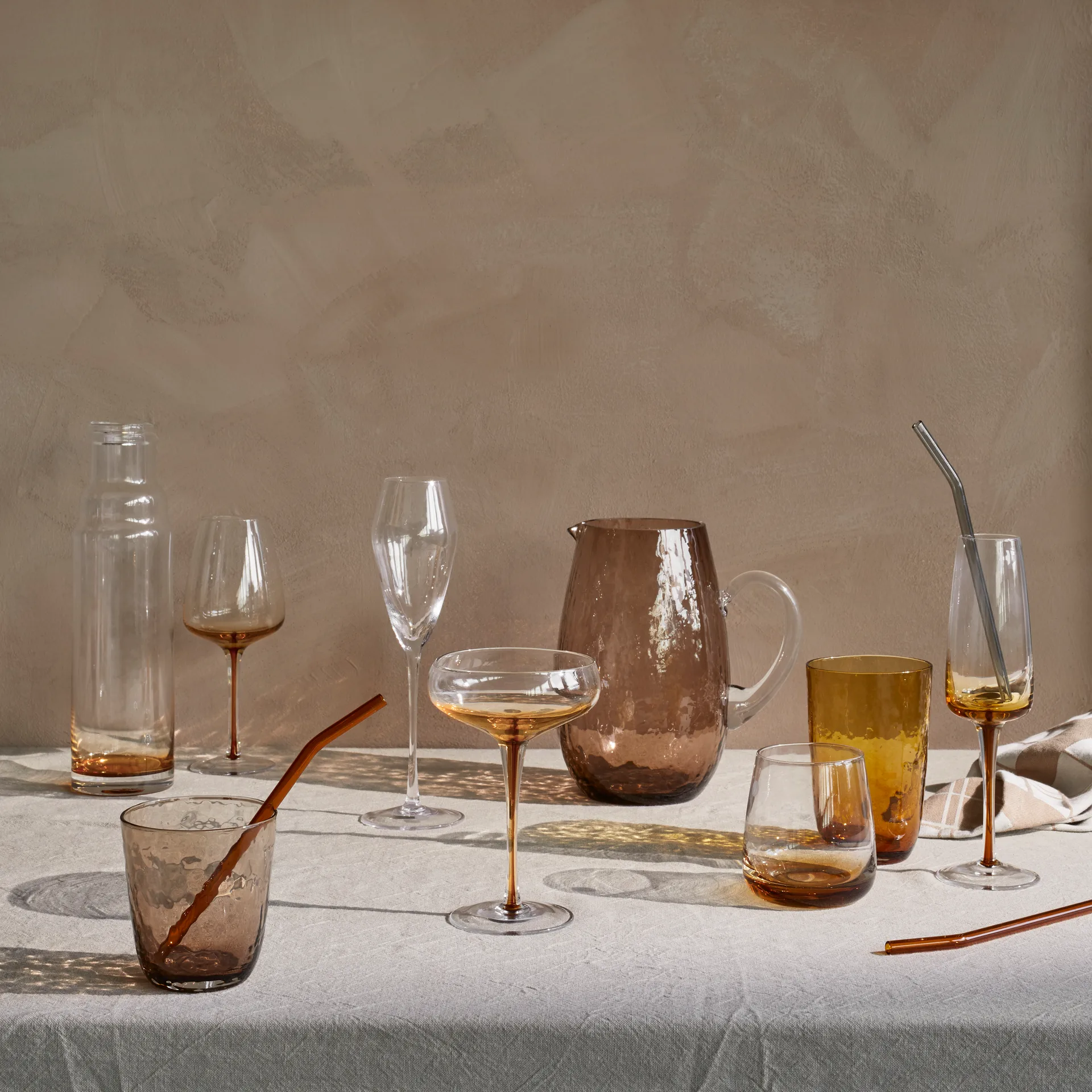 Hammered 水壶, 棕色 Broste Copenhagen