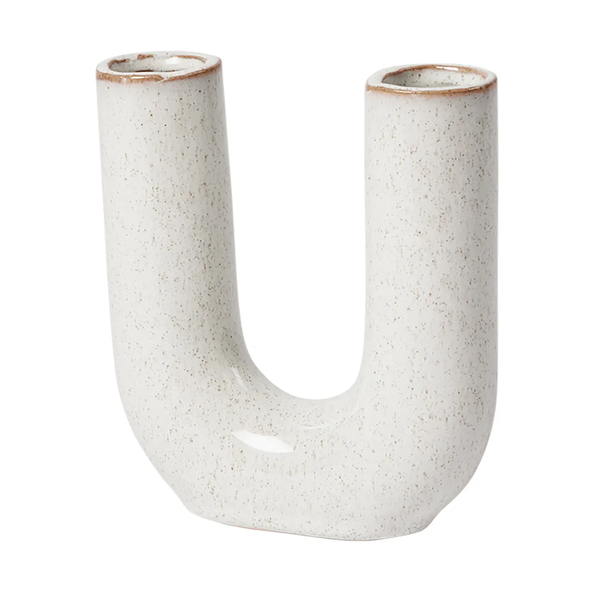 Hector U款花瓶Ø16cm, 雨天灰色 Broste Copenhagen