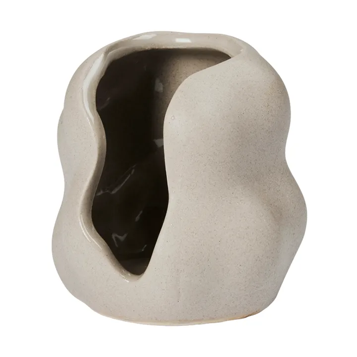 Hekla Hurricane 蜡烛 烛台 - Dove 灰色, Ø9,5 cm - Broste Copenhagen