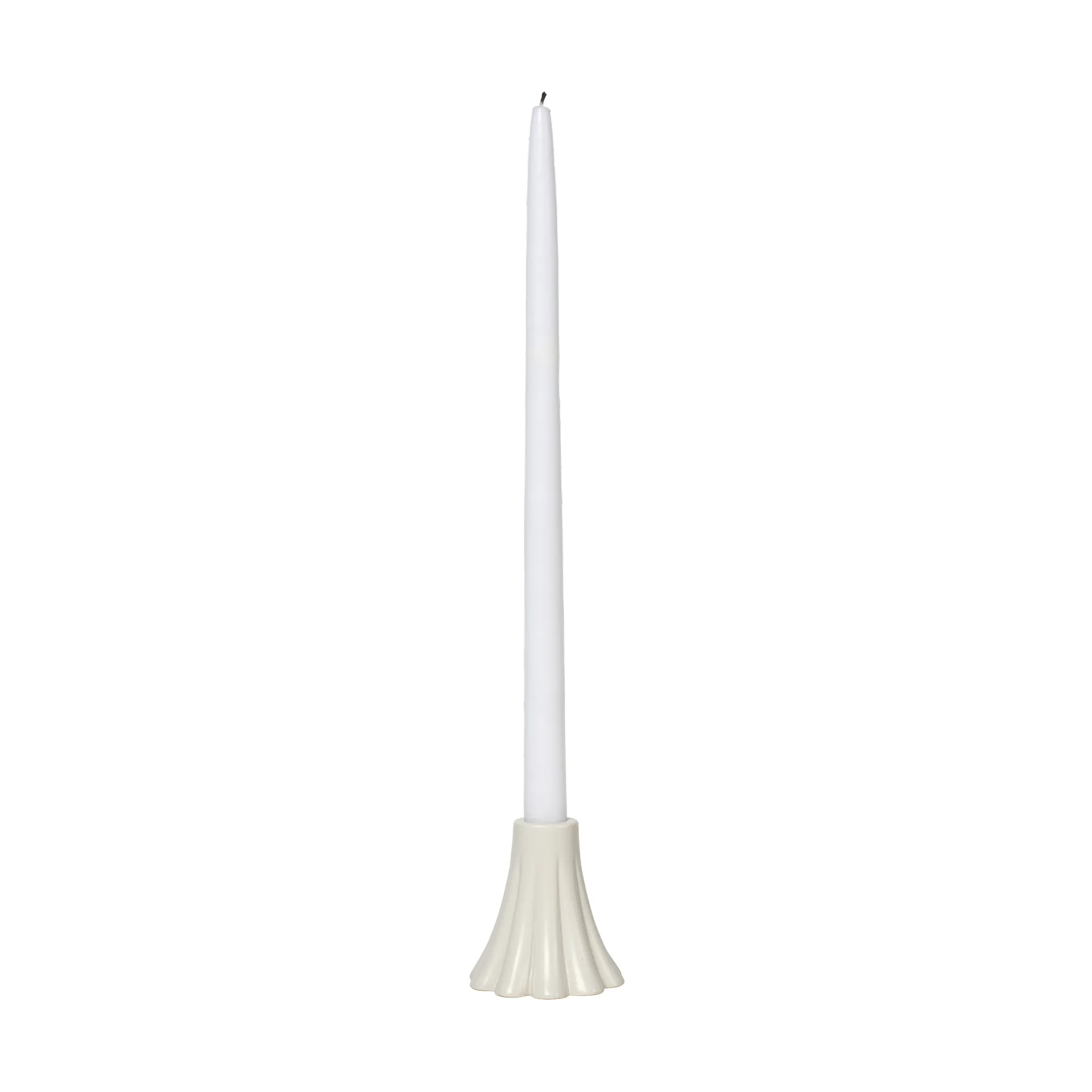 Heli 烛台8cm, 奶油色 Broste Copenhagen