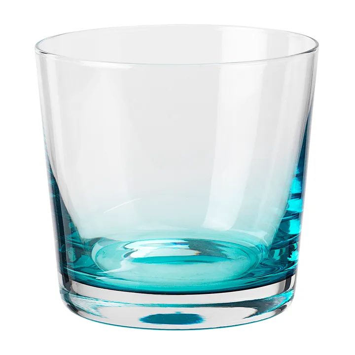 Hue 水杯 150ml - 透明_绿松石色 - Broste Copenhagen