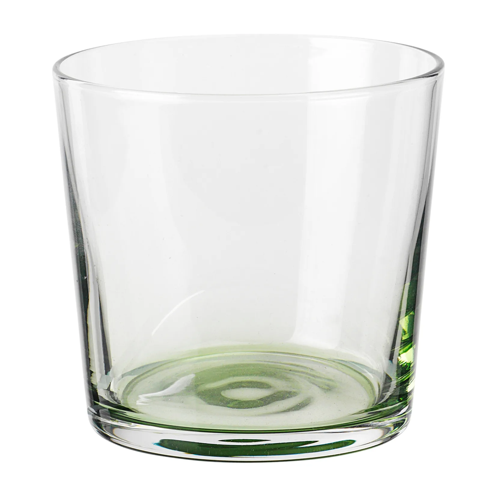 Hue drinking glass 15 cl, Clear-olive 绿色 Broste Copenhagen