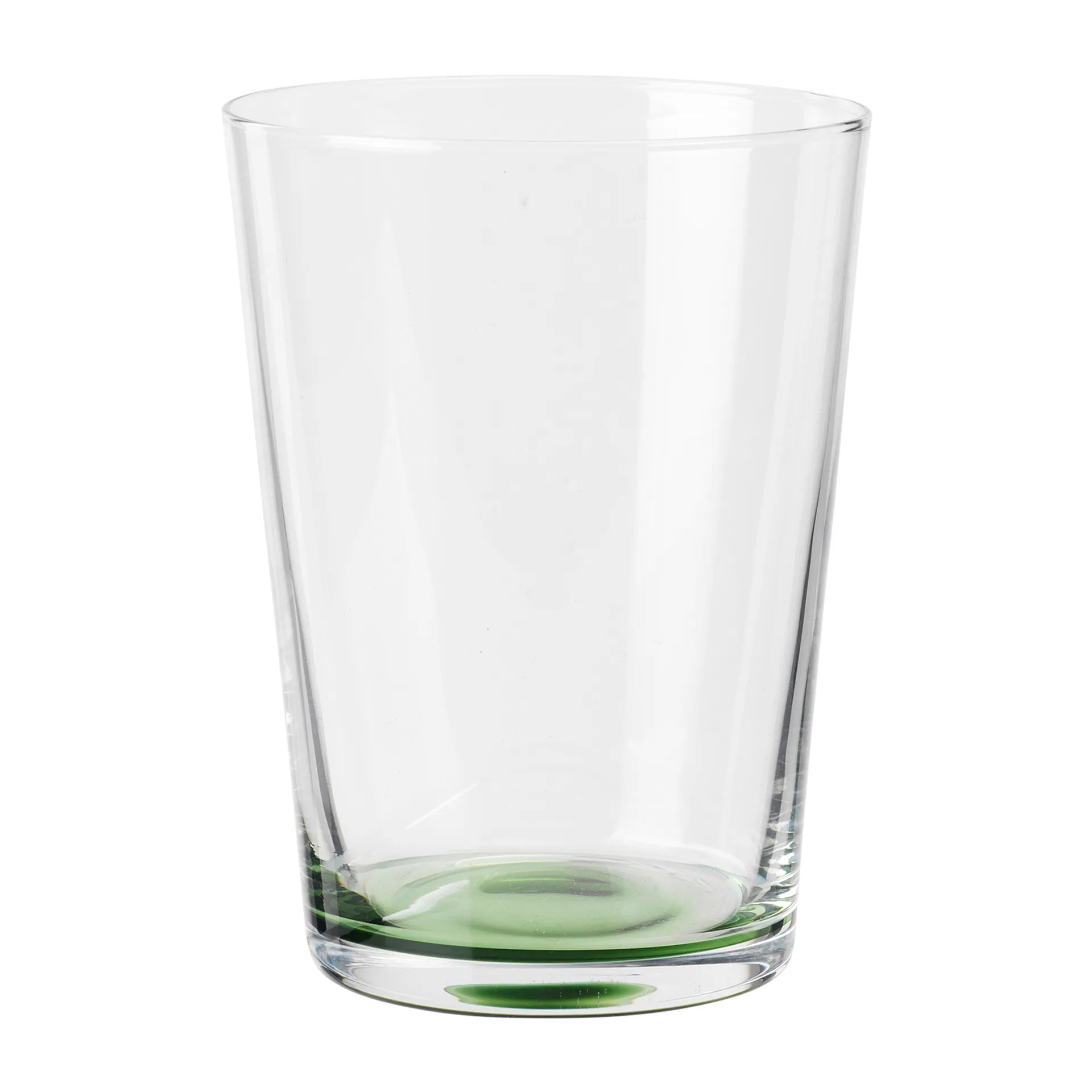Hue drinking glass 30 cl, Clear-olive 绿色 Broste Copenhagen