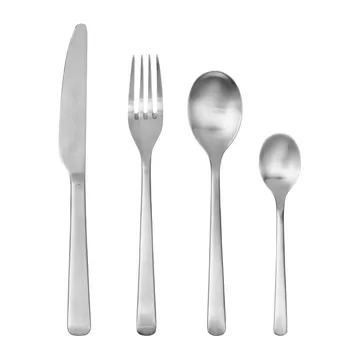 Hune 餐具 16件 - 拉丝缎面 - Broste Copenhagen