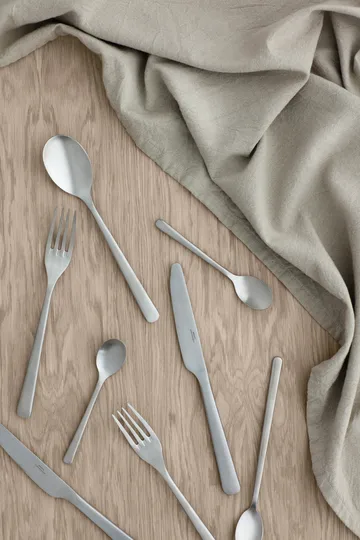 Hune 餐具 16件 - 拉丝缎面 - Broste Copenhagen