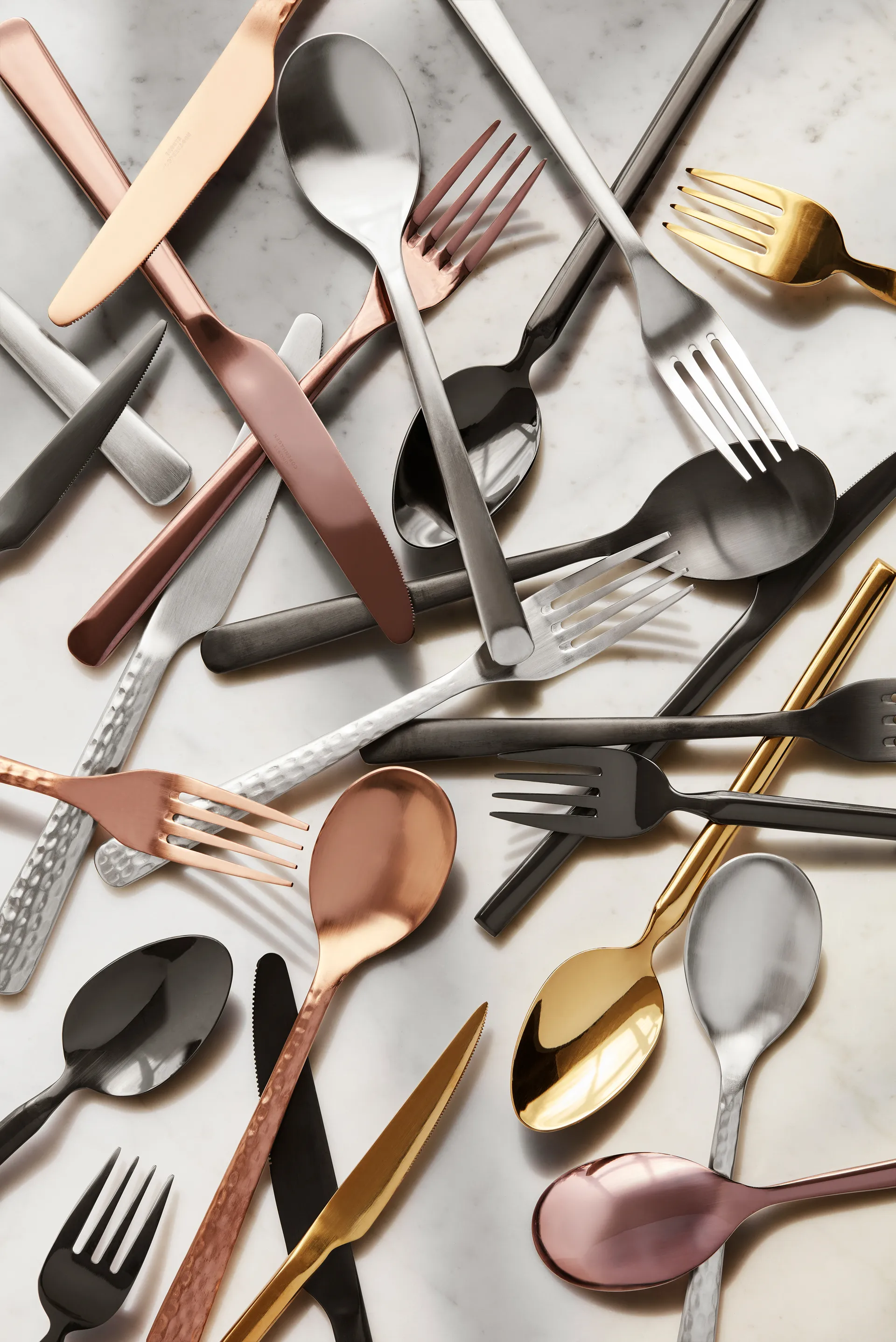 Hune 餐具 16件, 拉丝缎面 Broste Copenhagen