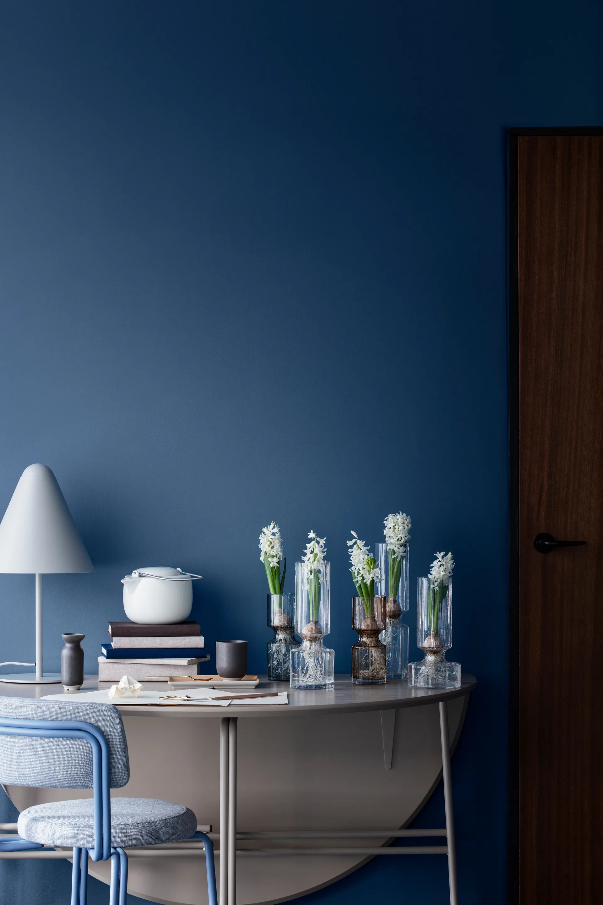 Hyacint 玻璃 花瓶  20 cm, Indian Tan Broste Copenhagen