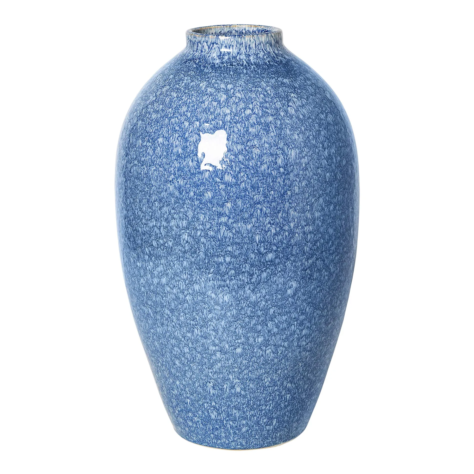 Ingrid ceramic 花瓶 40 cm, insignia 蓝色-白色 Broste Copenhagen