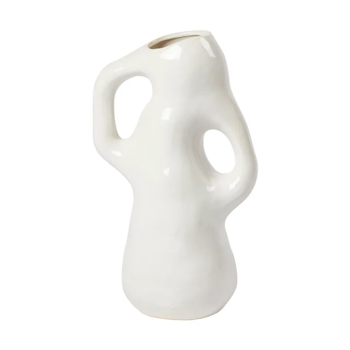Isolde 花瓶35cm - 白色 - Broste Copenhagen