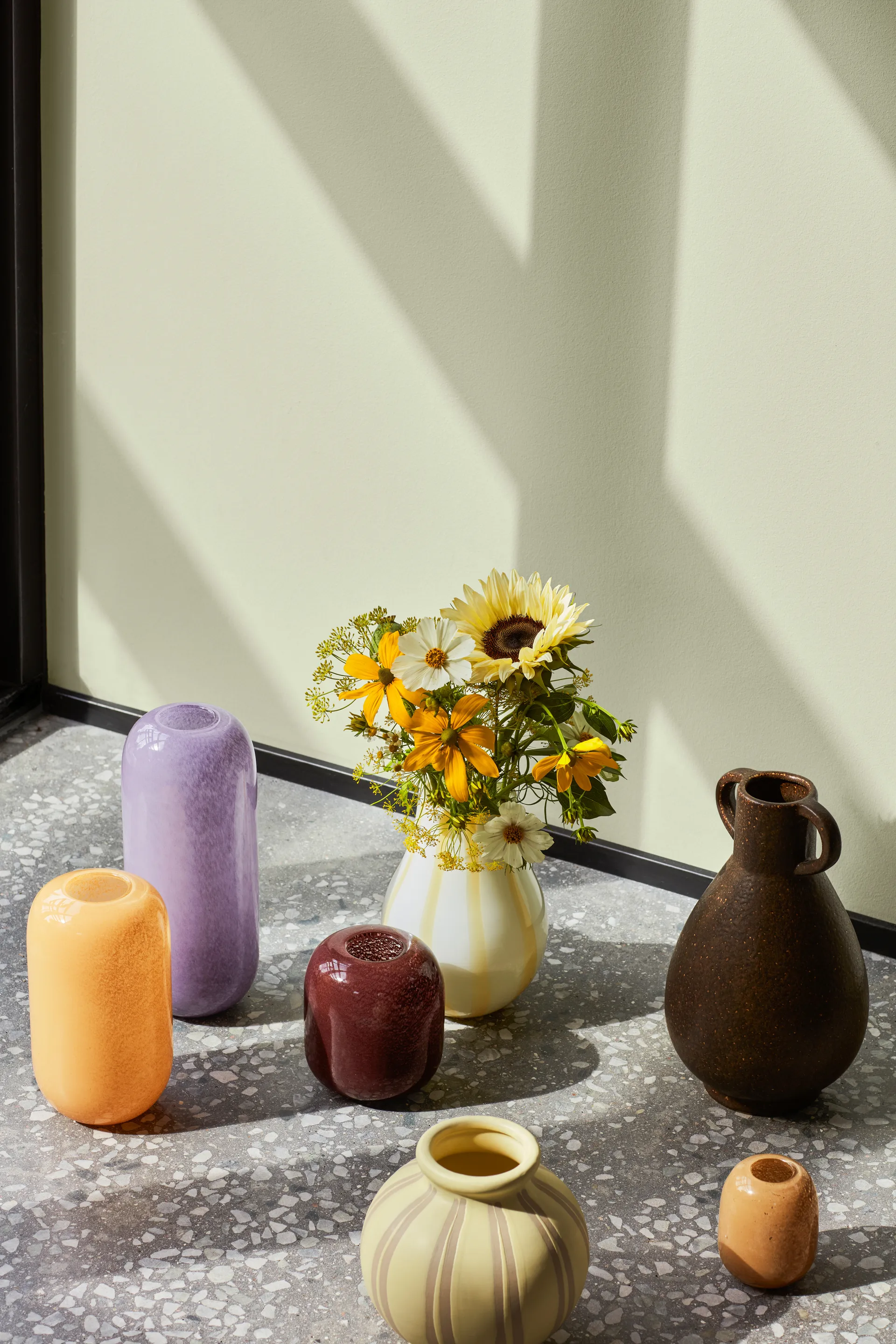 晨曦花瓶  Kai系列 10cm , 10cm_焦糖棕 Broste Copenhagen