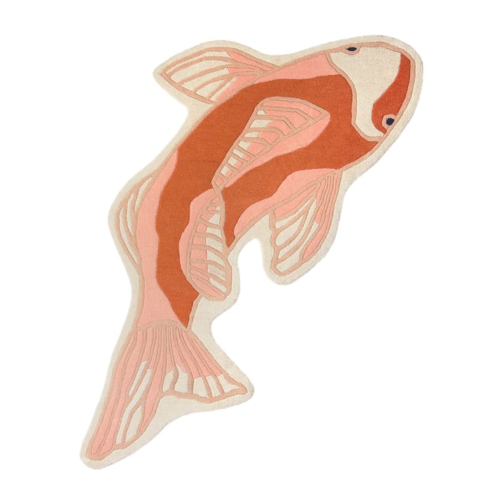 Koi 地毯 97x130 cm, Pumkin orange Broste Copenhagen