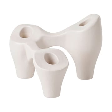 Laia 烛台 16x14x12 cm - 灰色 沙色 - Broste Copenhagen