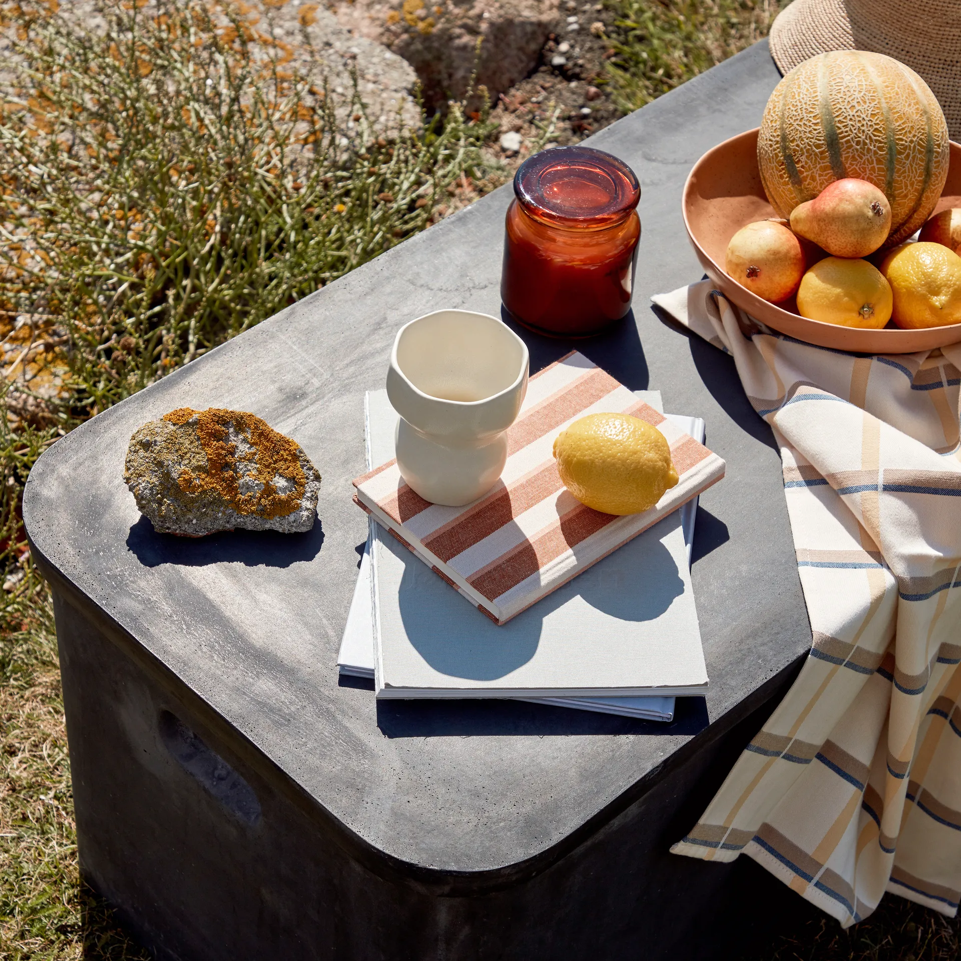 Limfjord 马克杯 35 cl, soft 米色 Broste Copenhagen