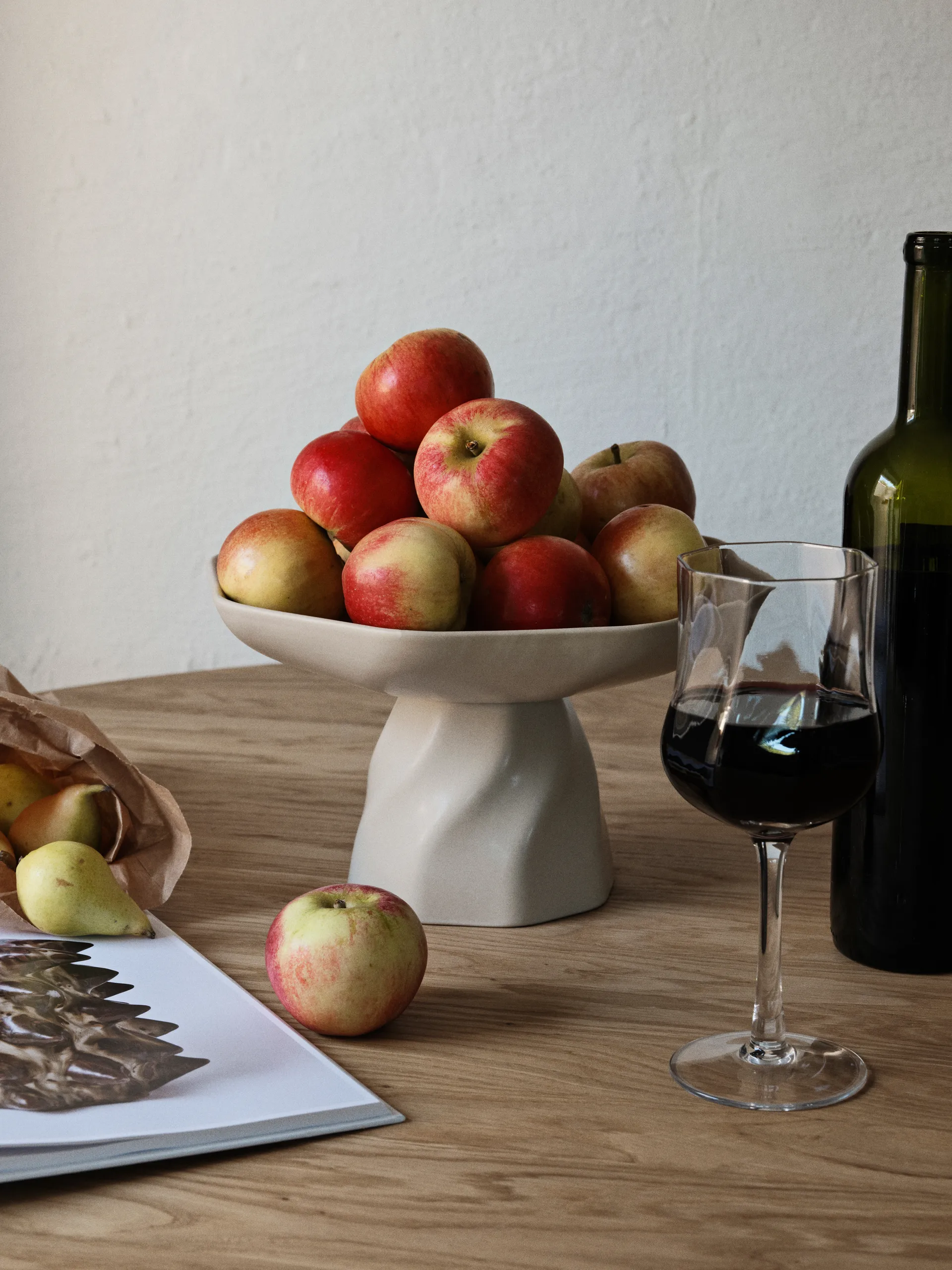 Limfjord centerpiece dish Ø28 cm, 米色 Broste Copenhagen