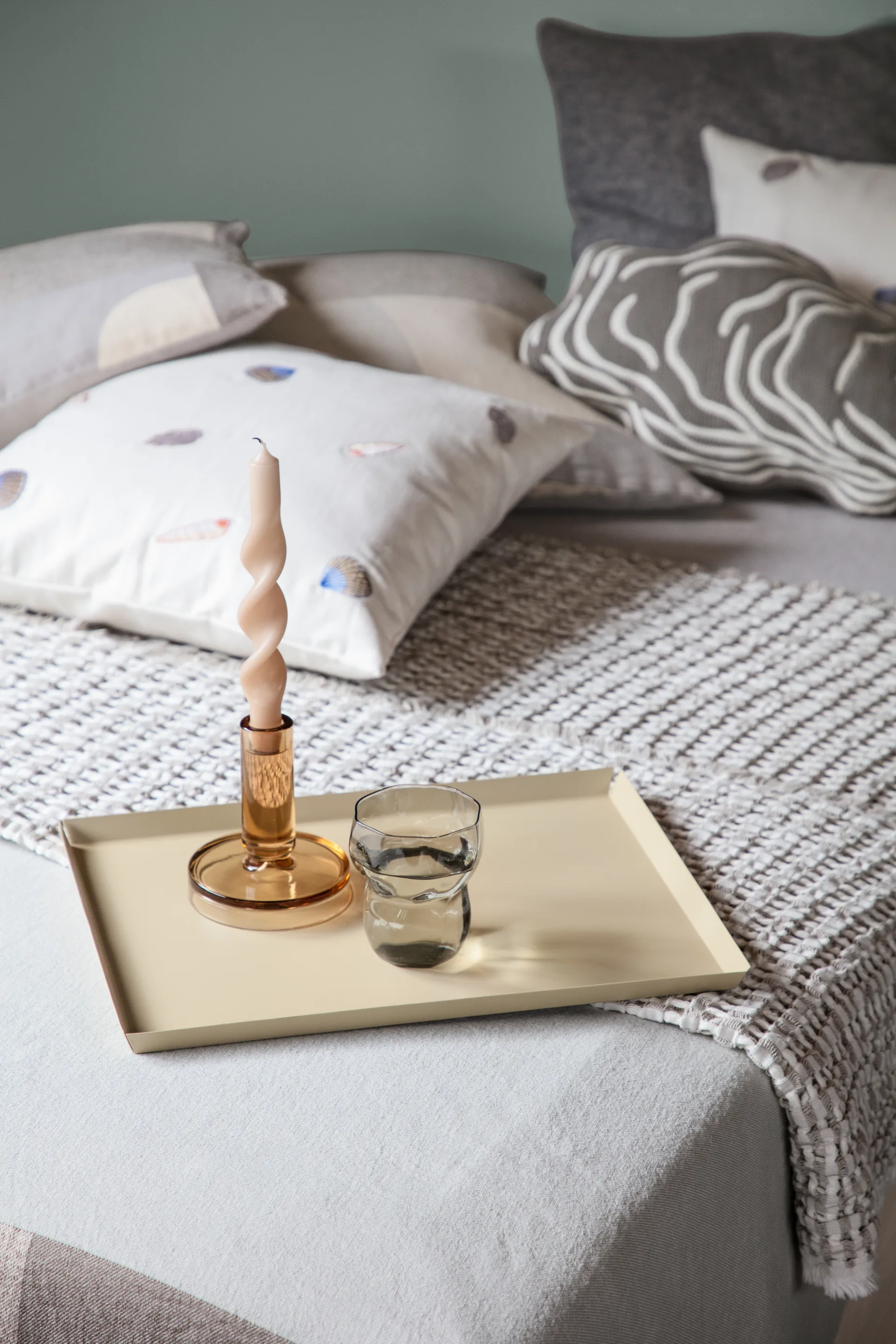 Limfjord drinking glass 25 cl, Light 灰色 Broste Copenhagen