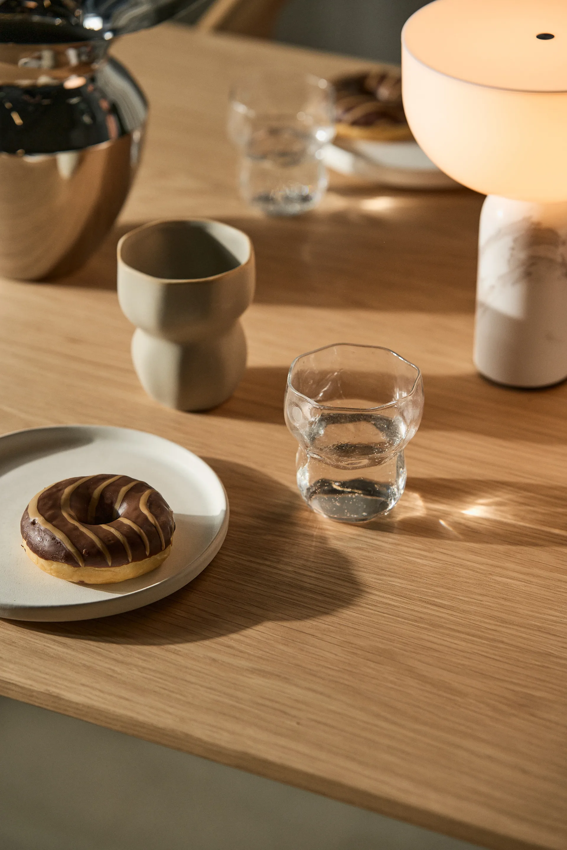 Limfjord drinking glass 250ml, Clear Broste Copenhagen