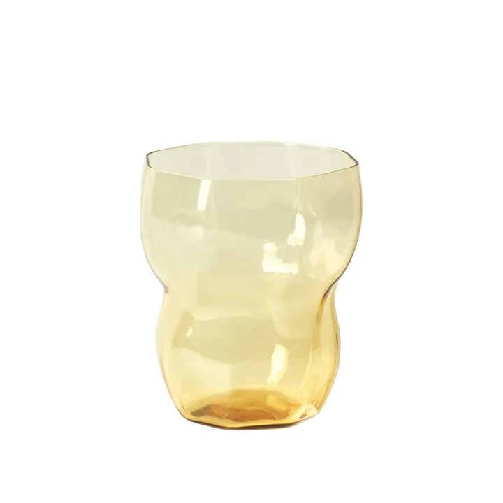 Limfjord北欧风玻璃杯35cl装 - 琥珀色 - Broste Copenhagen