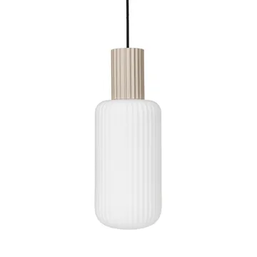 Lolly吊灯 - 沙色_白色_Ø16cm - Broste Copenhagen