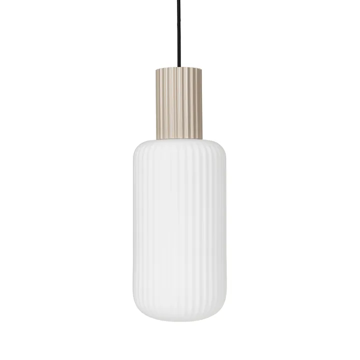 Lolly吊灯 - 沙色_白色_Ø16cm - Broste Copenhagen