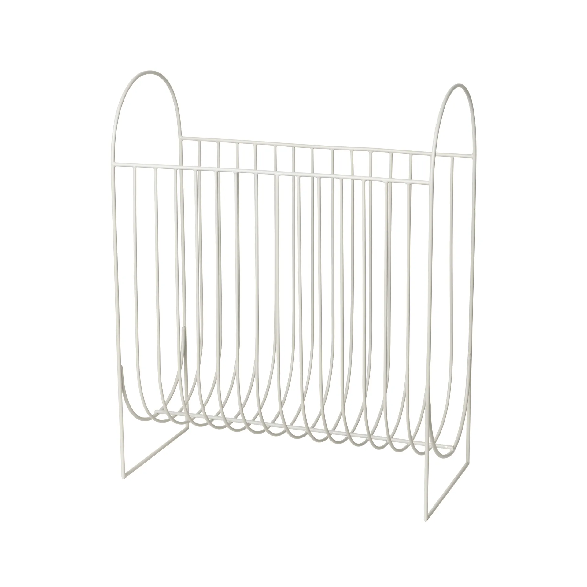 Maggie newspaper stand, rainy day light 灰色 Broste Copenhagen