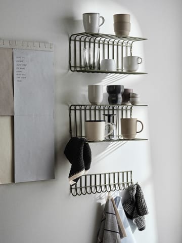 Maggie wall 架子 40x12.5x18 cm - Army 调和绿 - Broste Copenhagen