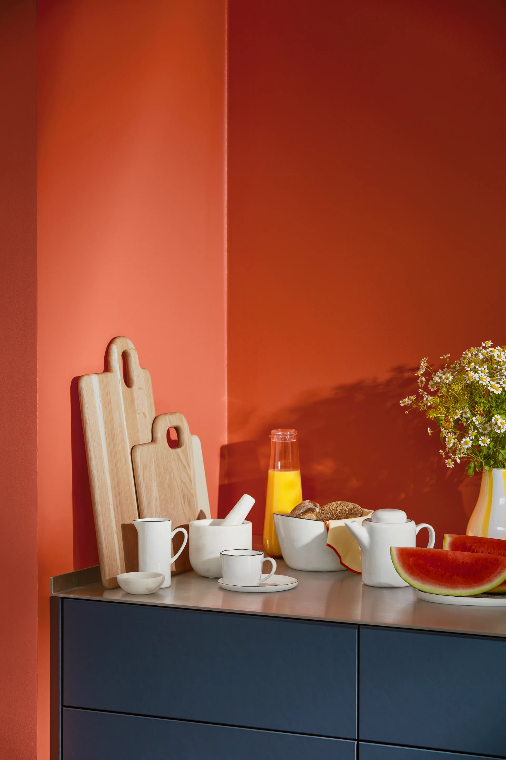 Marina mortel marble, 白色 Broste Copenhagen