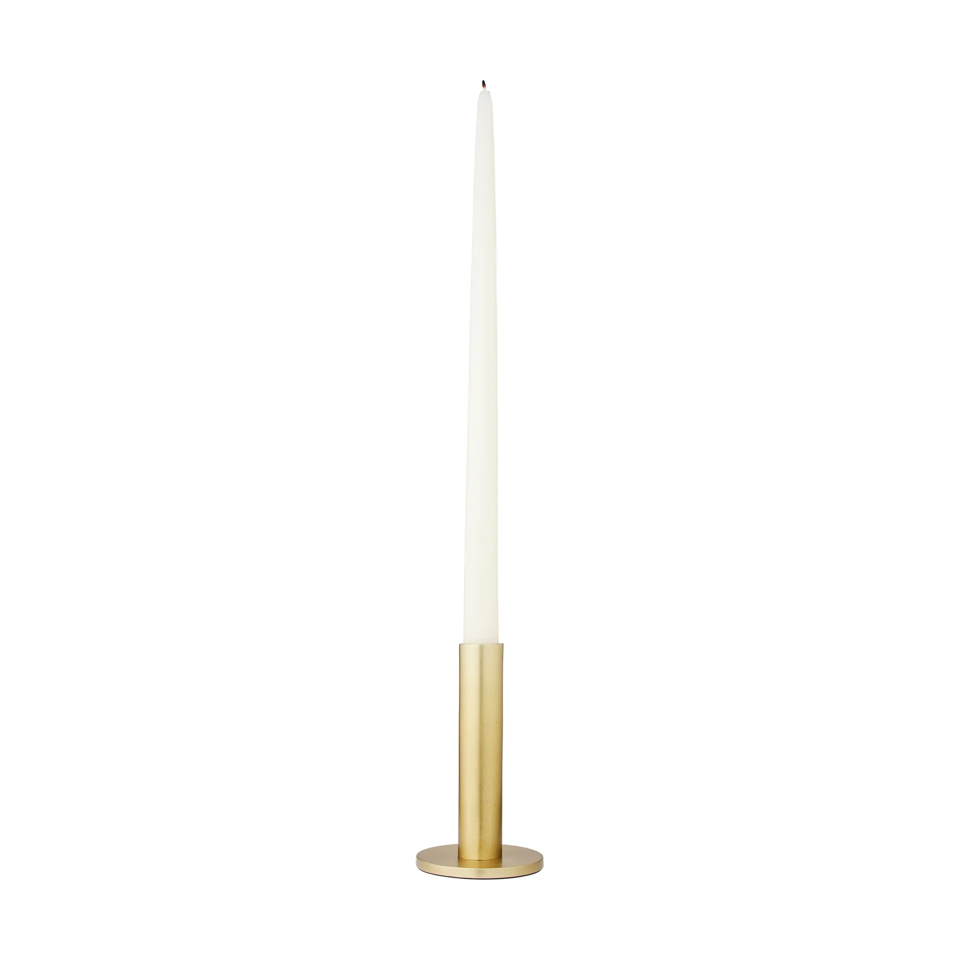 Maro 烛台, 黄铜饰面_14cm Broste Copenhagen
