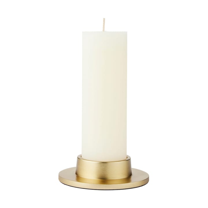 Maro 烛台 for pillar candles, 黄铜 finish, 4 cm Broste Copenhagen