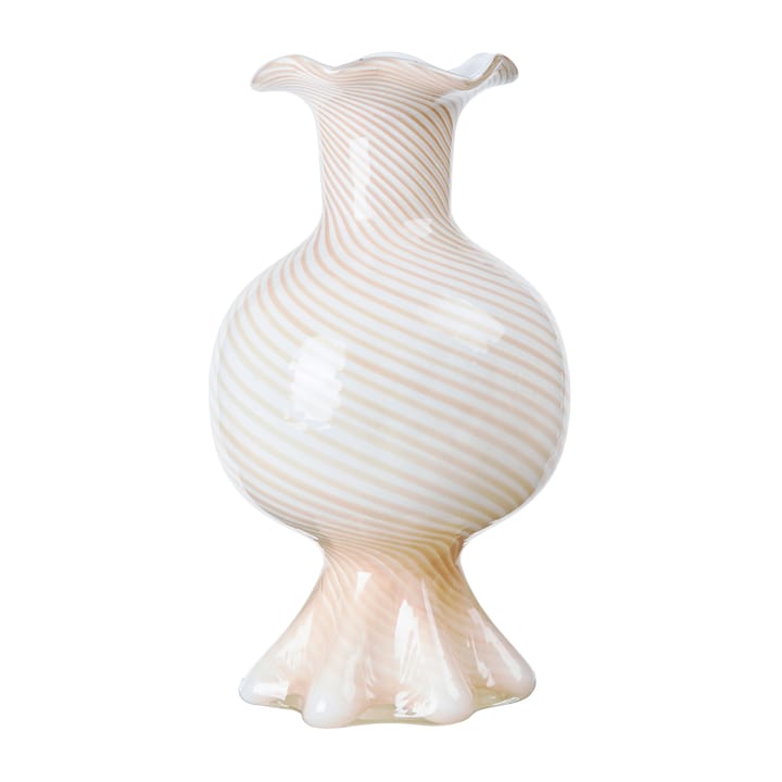 水果��硬糖花瓶 Mella系列 30cm   - 沙色-白色 - Broste Copenhagen