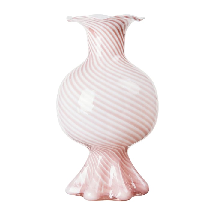 水果硬糖花瓶 Mella系列 30cm   - Fairy pink-off white - Broste Copenhagen