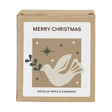 Merry Christmas 香薰蜡烛 32 h - 白色 - Broste Copenhagen