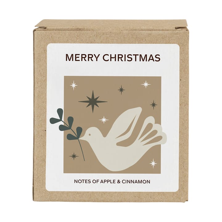 Merry Christmas 香薰蜡烛 32 h, 白色 Broste Copenhagen