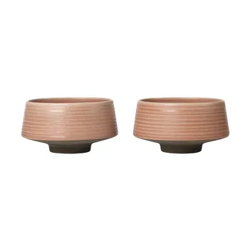 Miko 碗直径14cm 2件装 - 灰粉色 - Broste Copenhagen