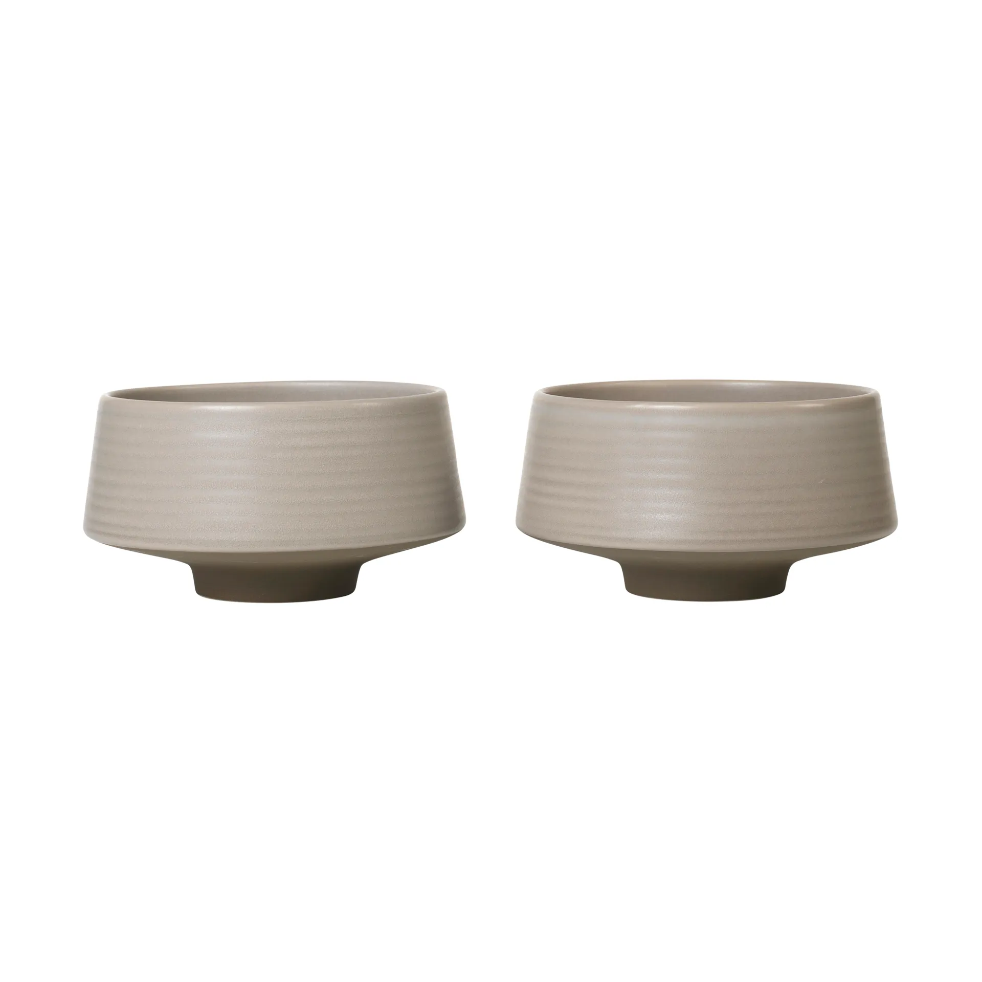 Miko 碗直径14cm 2件装, 暖灰色 Broste Copenhagen