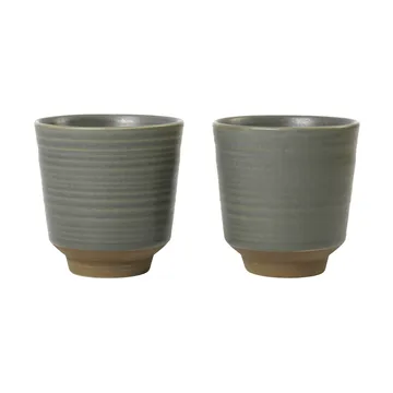Miko 马克杯150ml 2件装 - 深绿色 - Broste Copenhagen